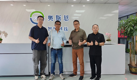 泰國客戶專程考察奧斯恩，深度對(duì)接需求共促項(xiàng)目落地